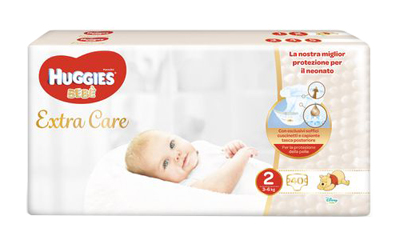 HUGG.Extra Care 3/6kg 2 40pz