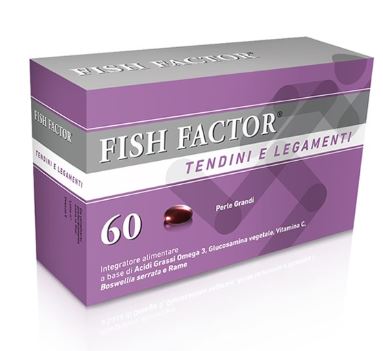 Fish Factor Tendini & Legamenti Integratore 60 Perle 