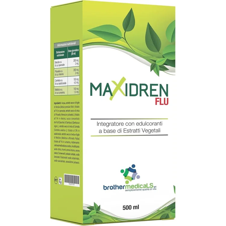 Maxidren Flu Integratore 500 ml