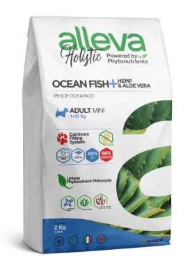 ALLEVA HOLISTIC DOG ADULT OCEAN FISH MINI KG 2 - P00232