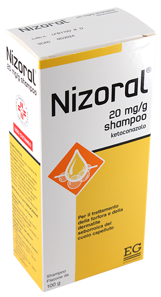 NIZORAL*SHAMPOO FL 100G 20MG/G