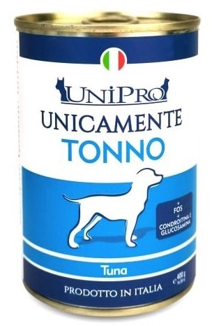 UNIPRO CANE MONOPROTEICO TONNO 400GR (lattina)