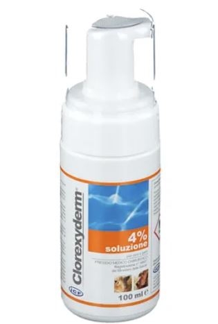 Icf Clorexyferm Soluzione 4% Disinfettante Cani e Gatti 100 Ml Icf Clorexyferm Soluzione 4% Disinfettante Cani e Gatti 100 Ml