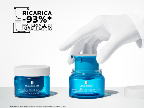 La Roche-Posay Hyalu B5 Crema Anti-Rughe, Formato ricarica 50ml