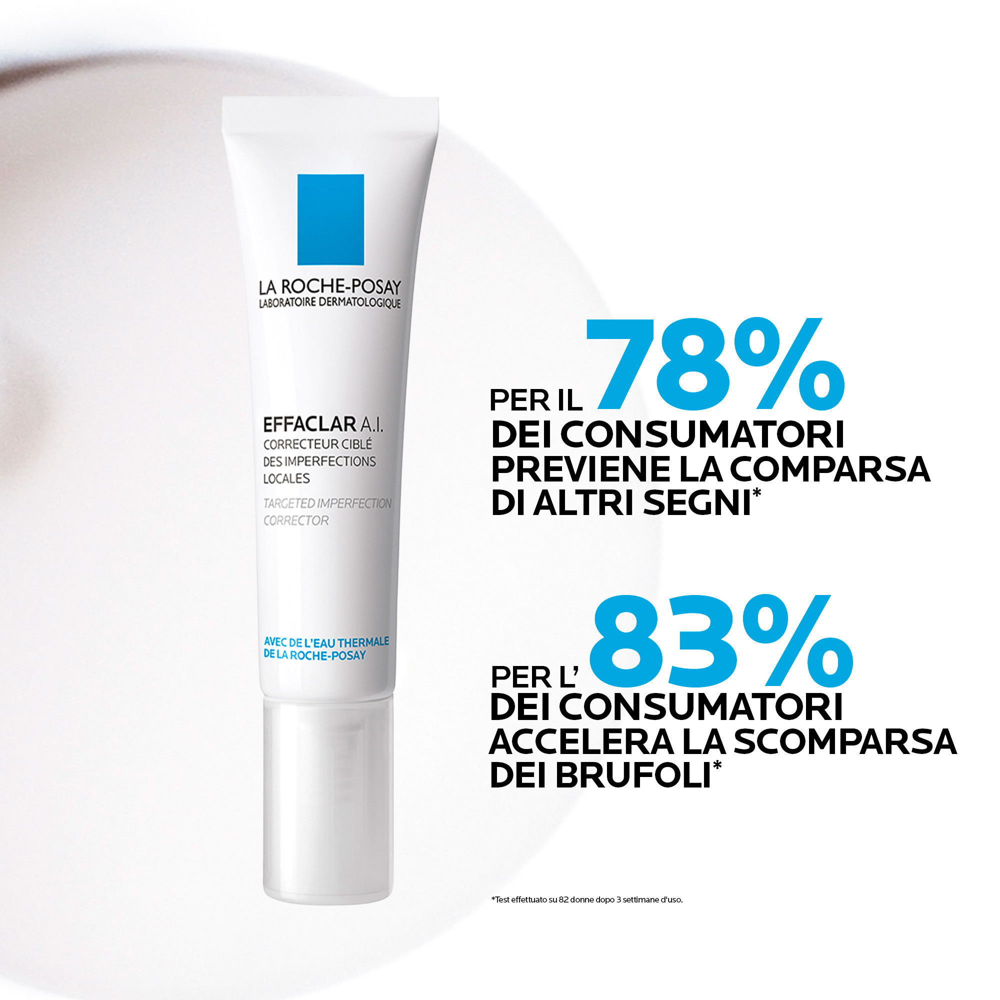 La Roche-Posay Effaclar A.I. - Crema Per Pelle Mista, Grassa O A Tendenza Acneica 15 ml