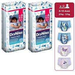 Huggies Drynites Mutandine Assorbenti Ragazzi 8-15 Anni 9 Pezzi Huggies Drynites Mutandine Assorbenti Ragazzi 8-15 Anni 9 Pezzi