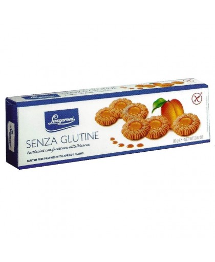 Lazzaroni Pasticcini Albicocca Senza Glutine 80 g Lazzaroni Pasticcini Albicocca Senza Glutine 80 g