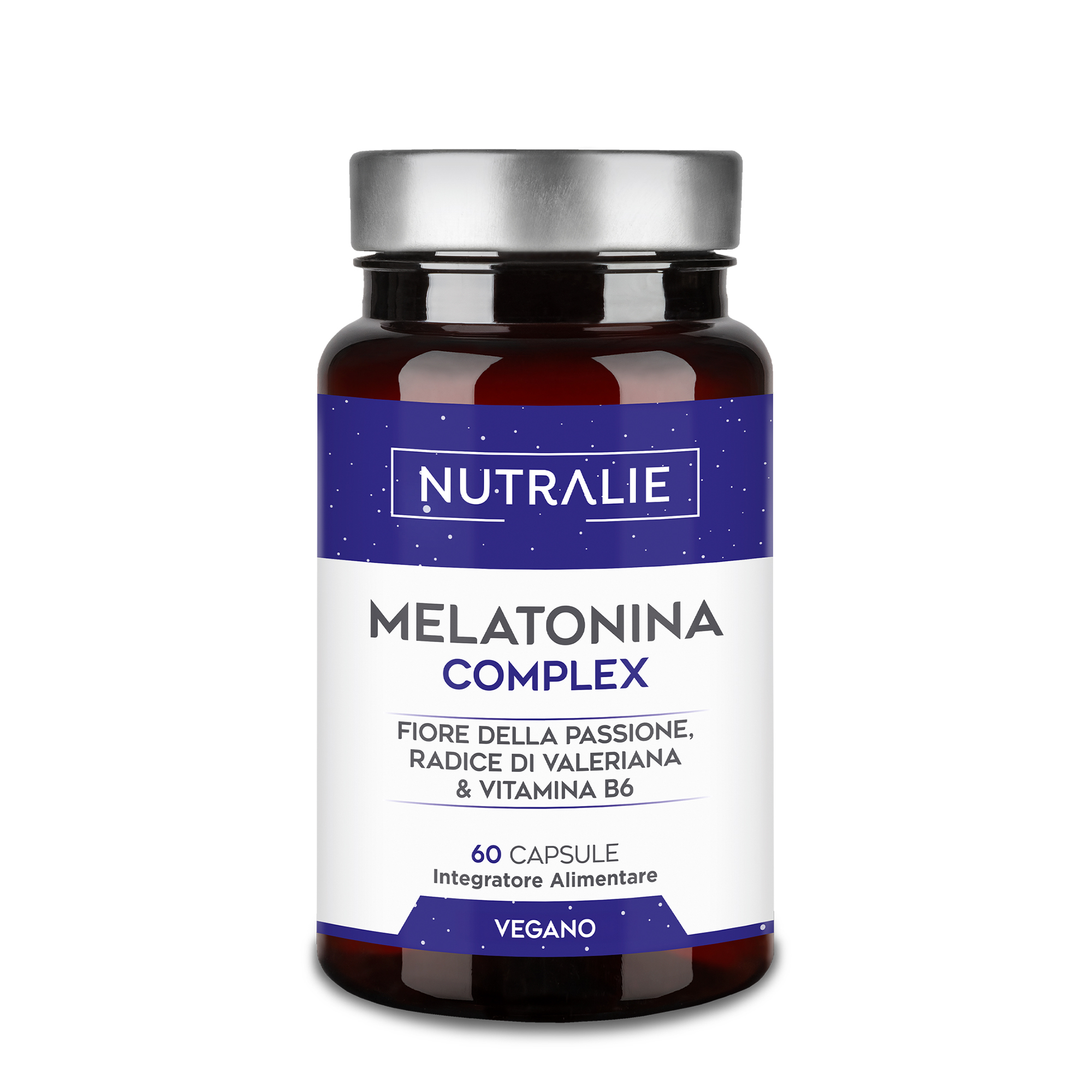Nutralie Melatonina Complex 60 Capsule - Integratore Per Il Riposo Notturno