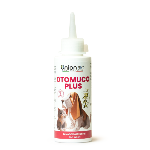 Union Bio - Otomucoplus 100 ml - Detergente Per Le Orecchie Di Cani E Gatti