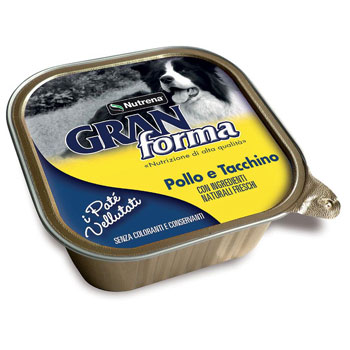 RAGGIO DI SOLE GRAN FORMA CANE PATE' POLLO TACCHINO 300GR (vaschetta)