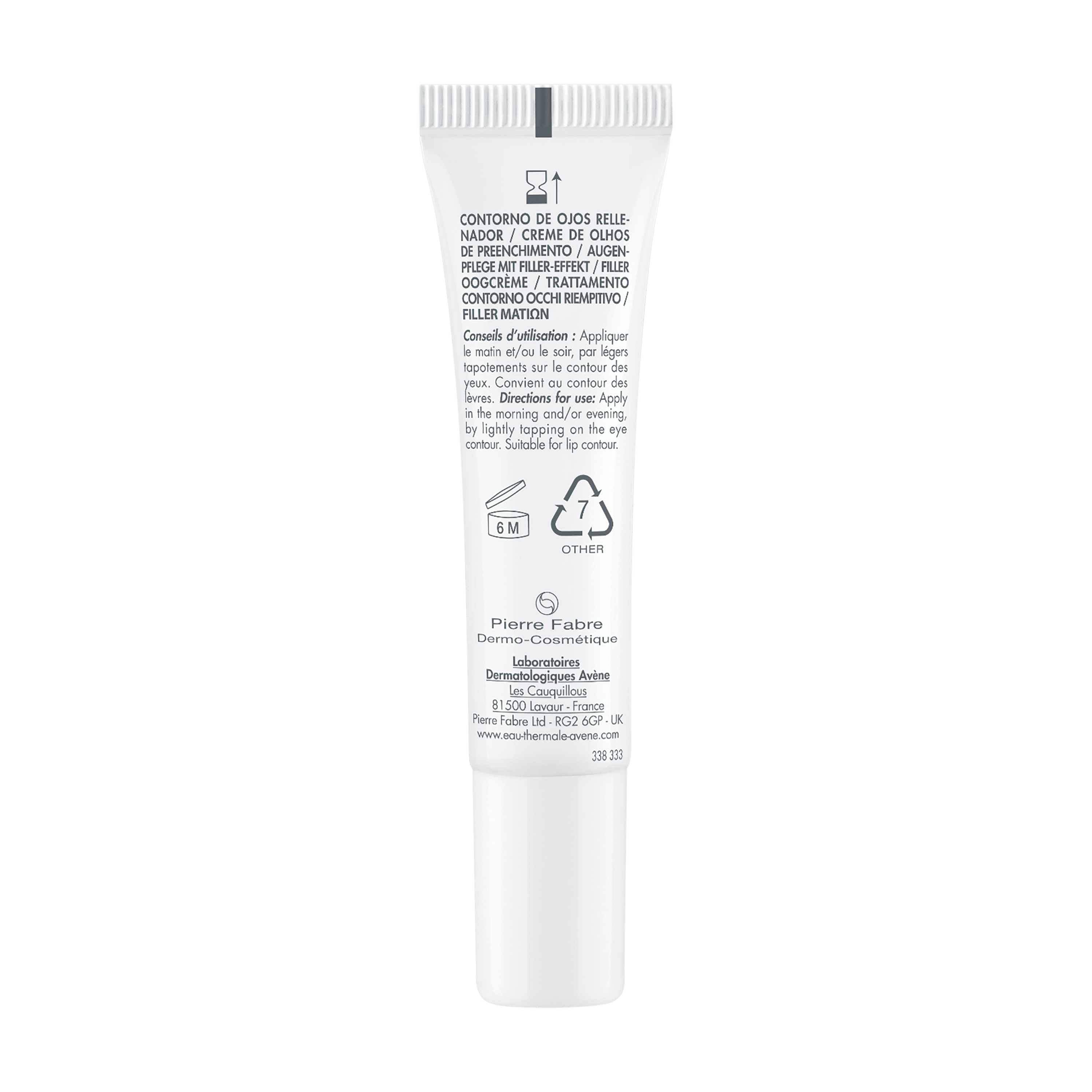 Eau Thermale Avène DERMABSOLU Trattamento Contorno Occhi Riempitivo - ANTI-ETA' 15 ml Eau Thermale Avène DERMABSOLU Trattamento Contorno Occhi Riempitivo - ANTI-ETA' 15 ml