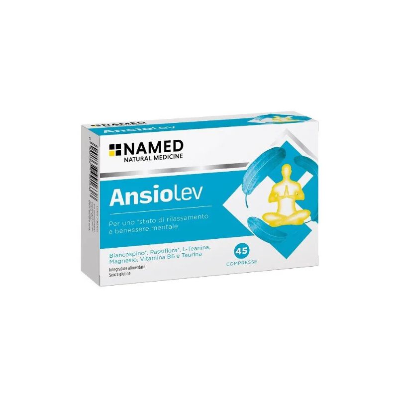 Specchiasol - Ansiolev 45 Compresse - Integratore Per il Riposo Notturno