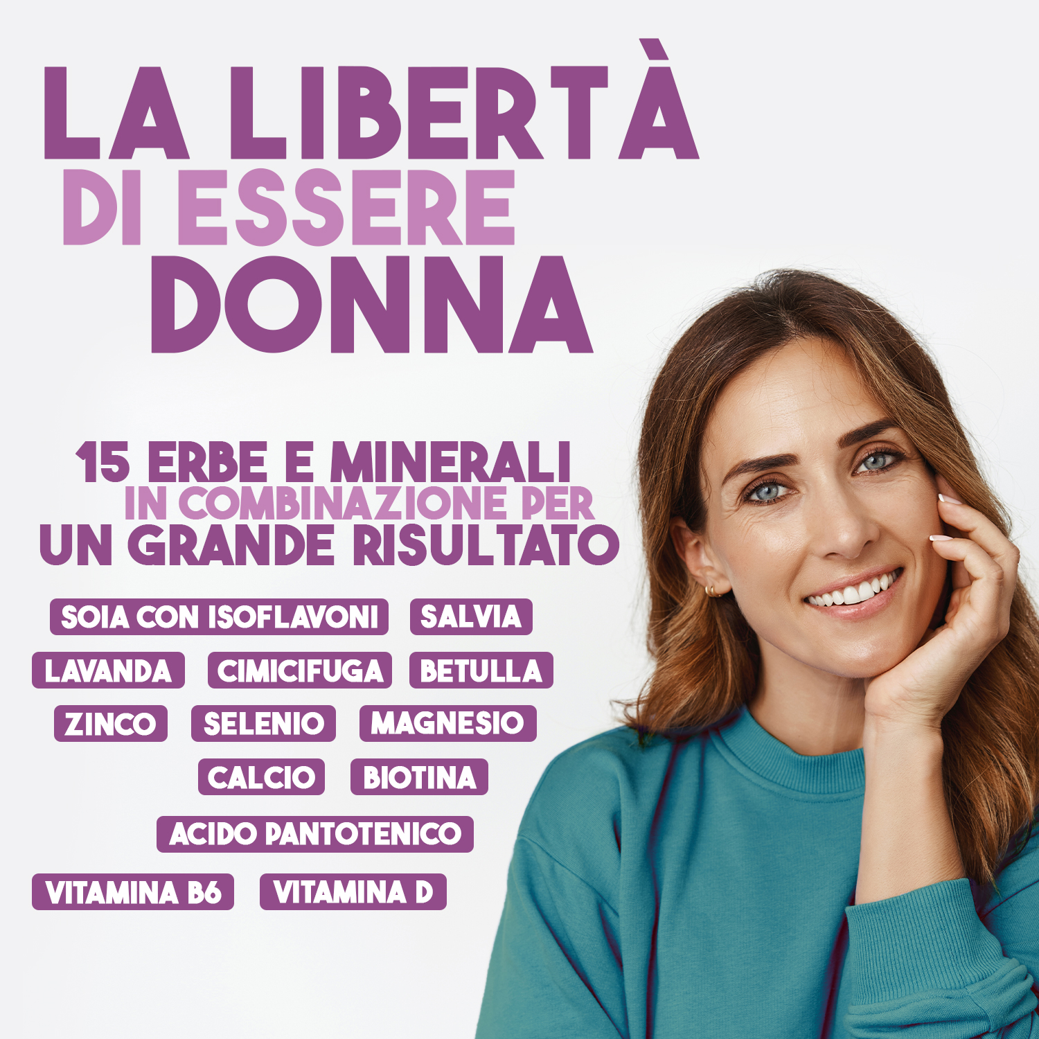 Nutracle PausaCare Donna Menopausa 30 Compresse - Integratore Per Ciclo Mestruale E Menopausa