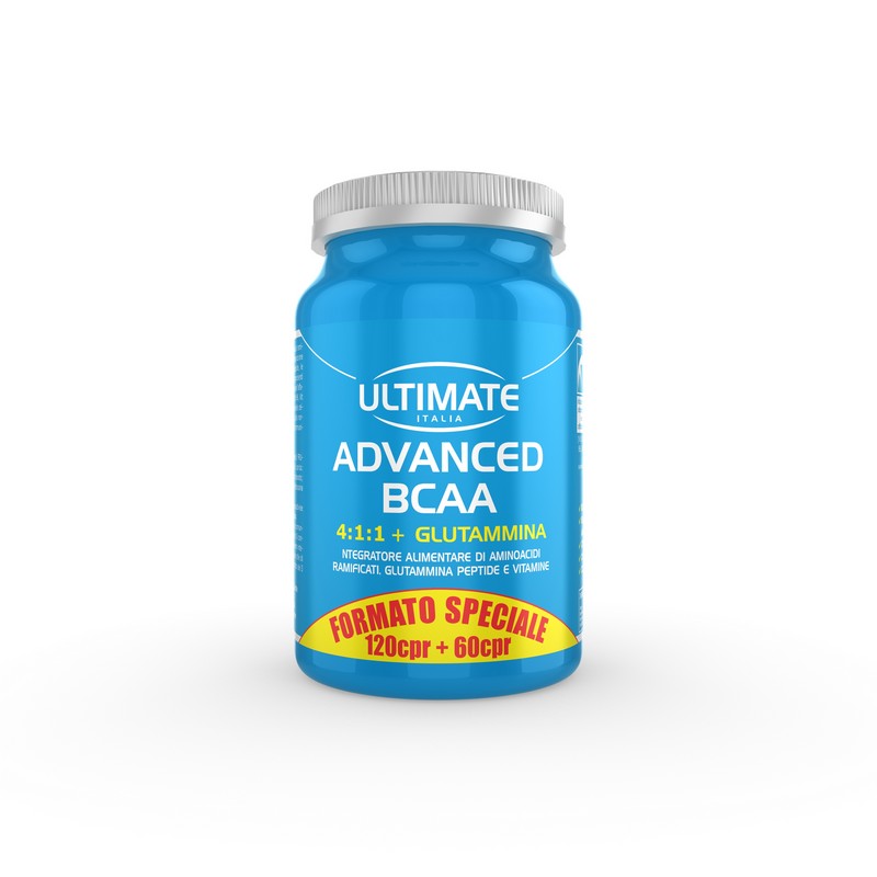 Ultimate Italia Advanced BCAA 180 Compresse - Integratore Di Aminoacidi