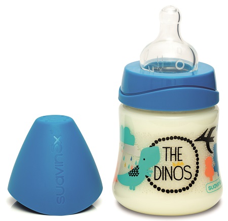 SUAVINEX BIB 3P S 150ML DIN BL