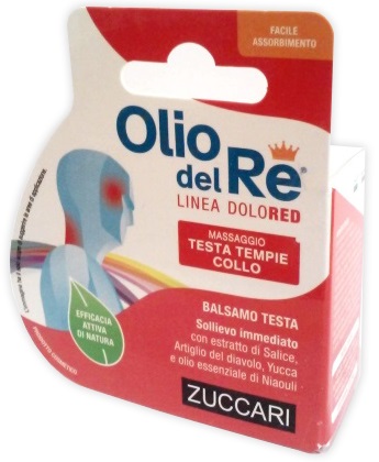 Zuccari Olio Del Re Dolored Balsamo Testa Miorilassante 25 ml Zuccari Olio Del Re Dolored Balsamo Testa Miorilassante 25 ml