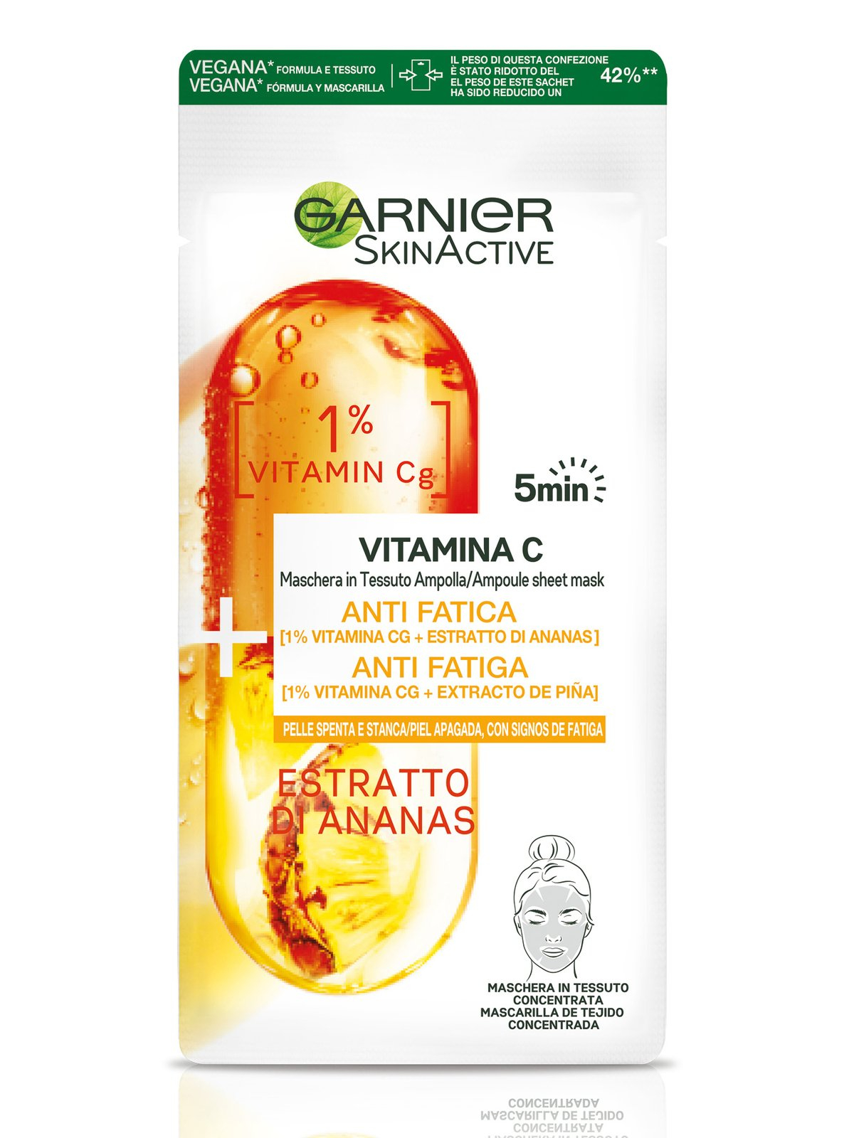 GARNIER AMPOULES TISS MASK V C GARNIER AMPOULES TISS MASK V C