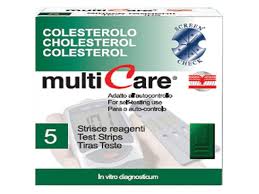 Multicare Colester Autotest Colesterolo