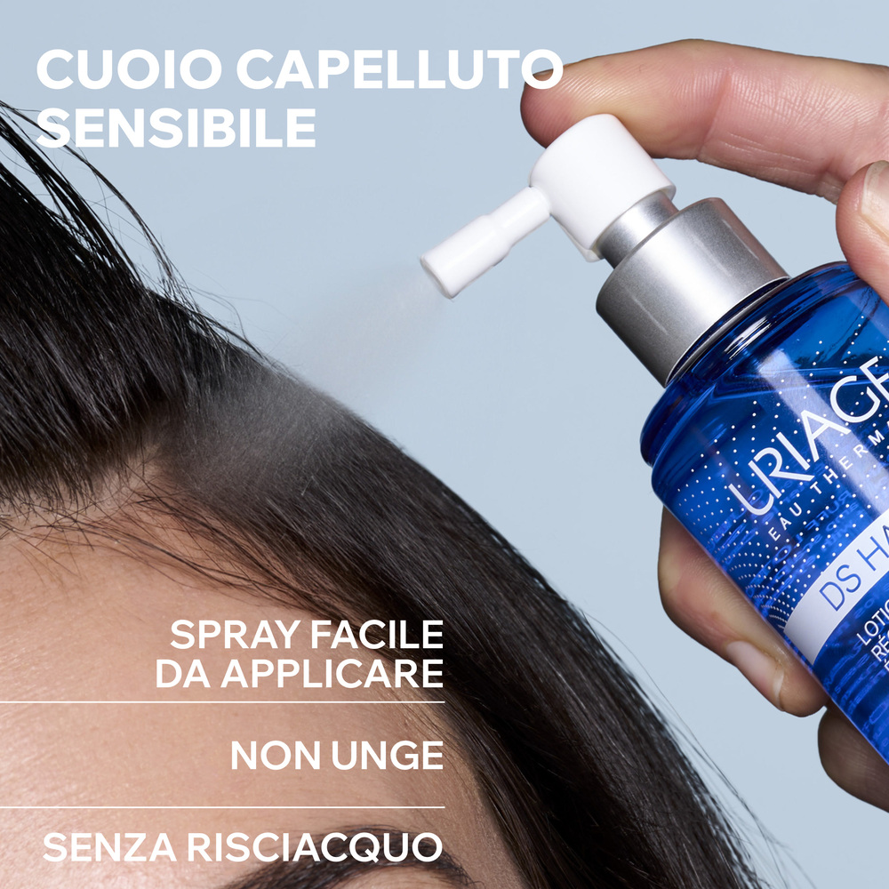 Uriage - DS Hair Lotion - Spray Lenitivo Regolatore Per Cuoio Capelluto 100 ml