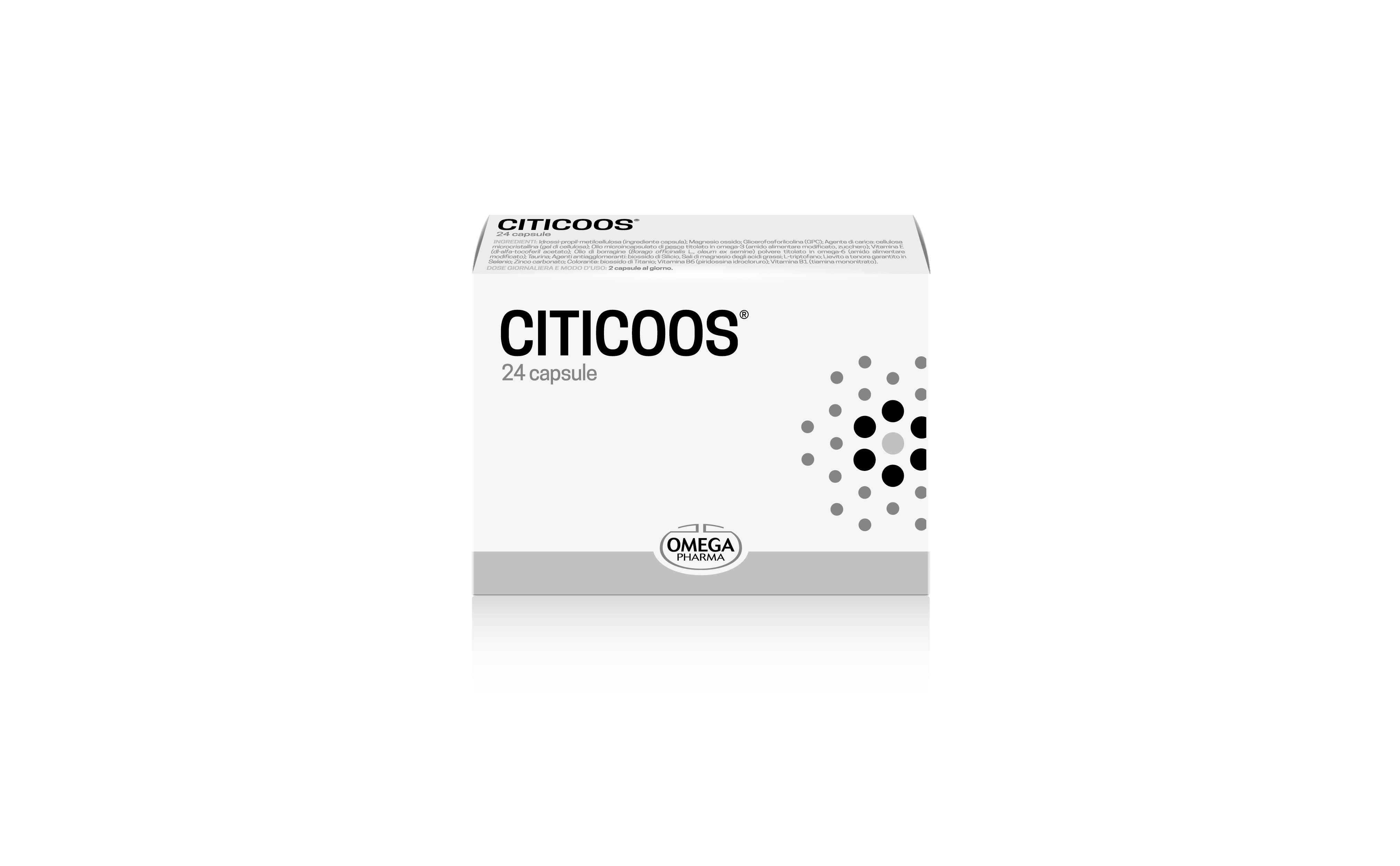 Citicoos 24 Integratore Cerebrale 24 Capsule