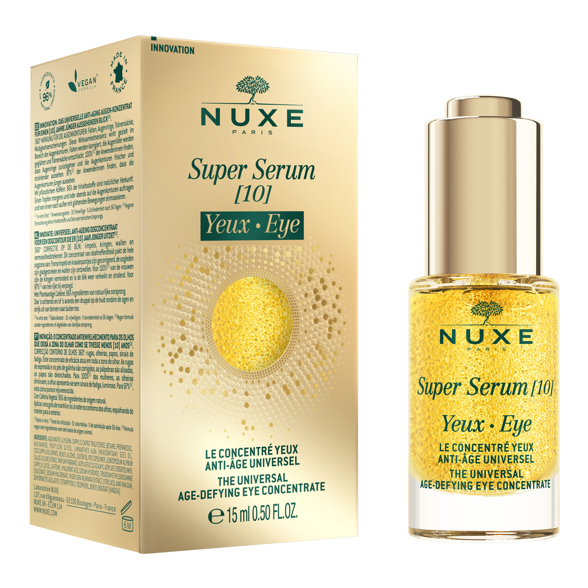 Nuxe - Super Serum [10] Eyes - Concentrato Universale Anti-Età Contorno Occhi 15 ml