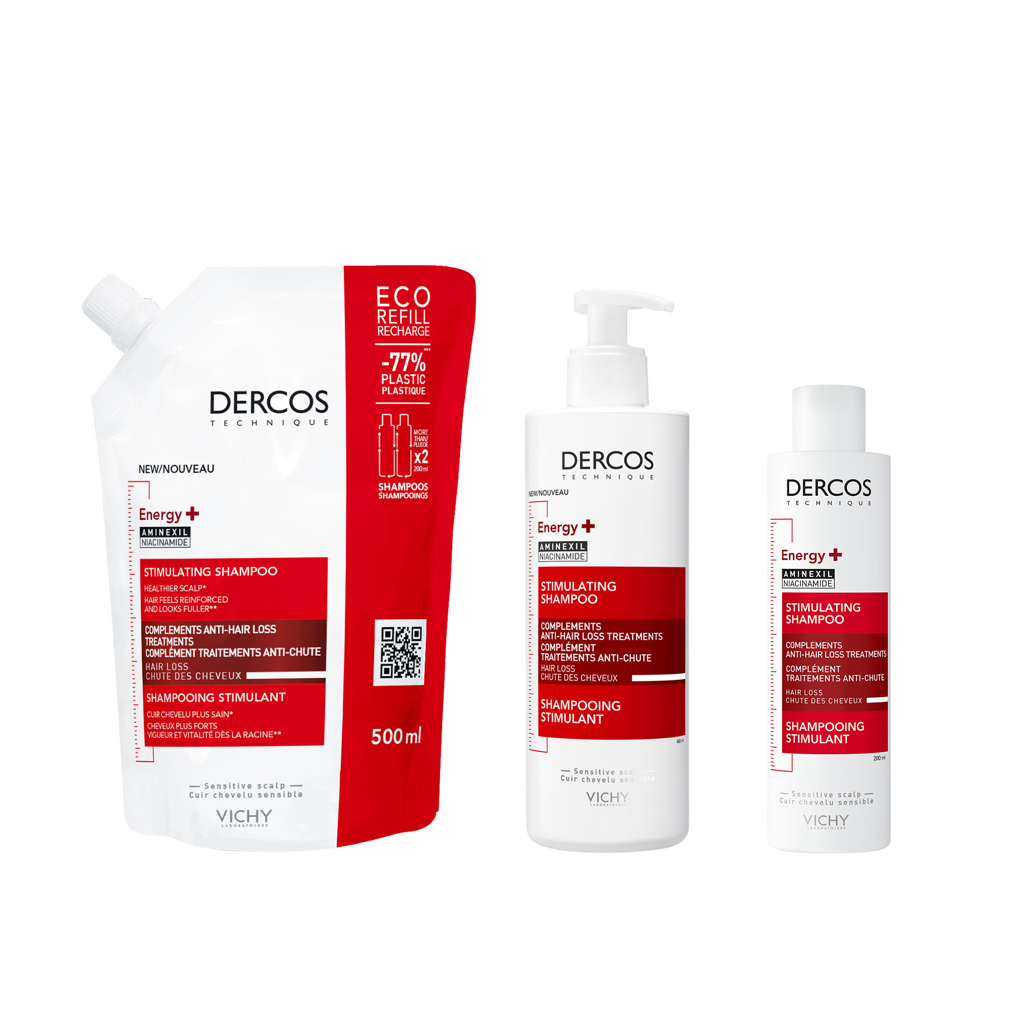 Vichy Dercos Energizzante Shampoo Anticaduta 400 mL Vichy Dercos Energizzante Shampoo Anticaduta 400 mL