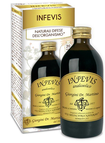 Dr. Giorgini Infevis Liquido Analcoolico Integratore Sistema Immunitario 200 ml Dr. Giorgini Infevis Liquido Analcoolico Integratore Sistema Immunitario 200 ml