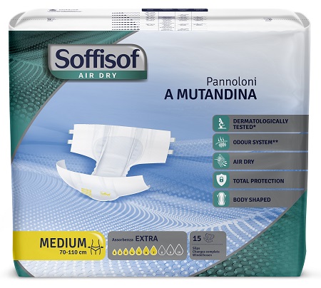 SOFFISOF AirDry Pann.Mut.Ex M 15pz
