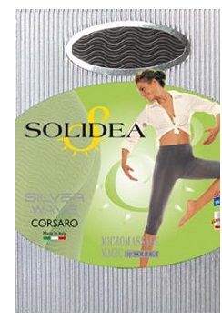 Solidea Silver Wave Corsaro Pantaloncino Micromassaggiante Colore Nero Taglia ML