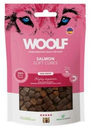 MAST WOOLF SALMONE CUBES PER CANI 100GR