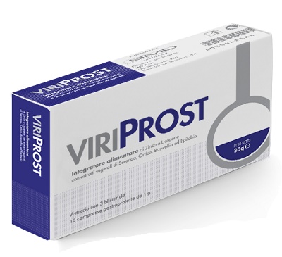 Viriprost integratore alimentare per la prostata 30 compresse