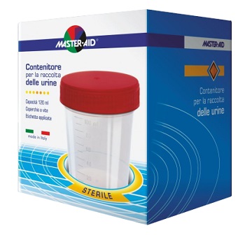 Master Aid Contenitore Sterile Per Raccolta Delle Urine 120 ml Master Aid Contenitore Sterile Per Raccolta Delle Urine 120 ml