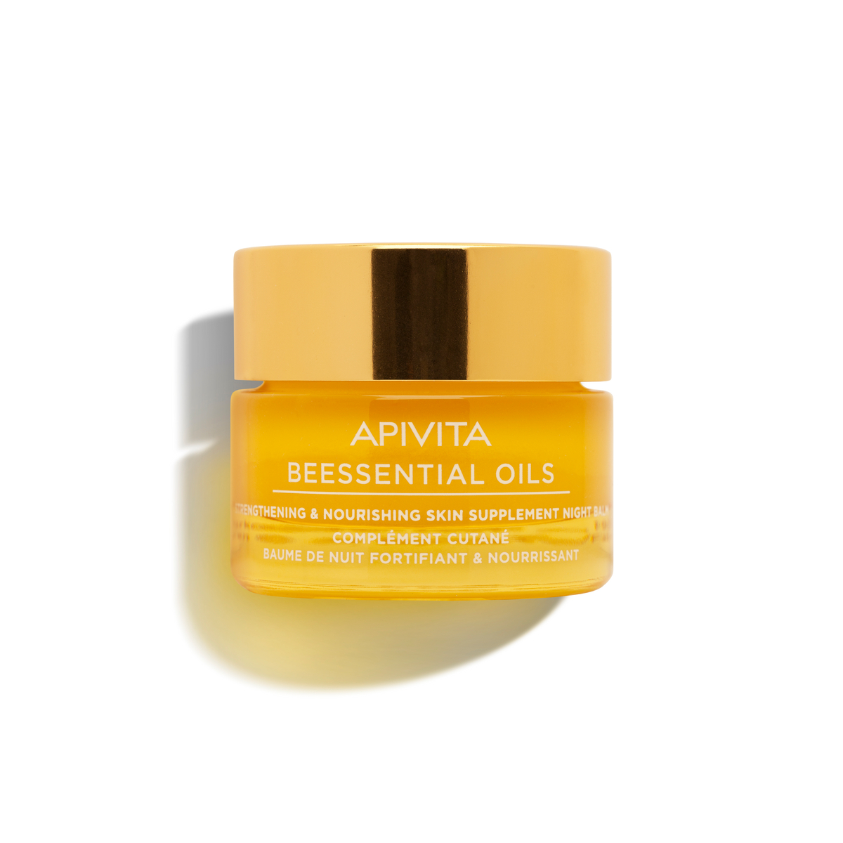 Apivita Beessential Oils - Balsamo Notte Rinforzante E Nutriente 15 ml