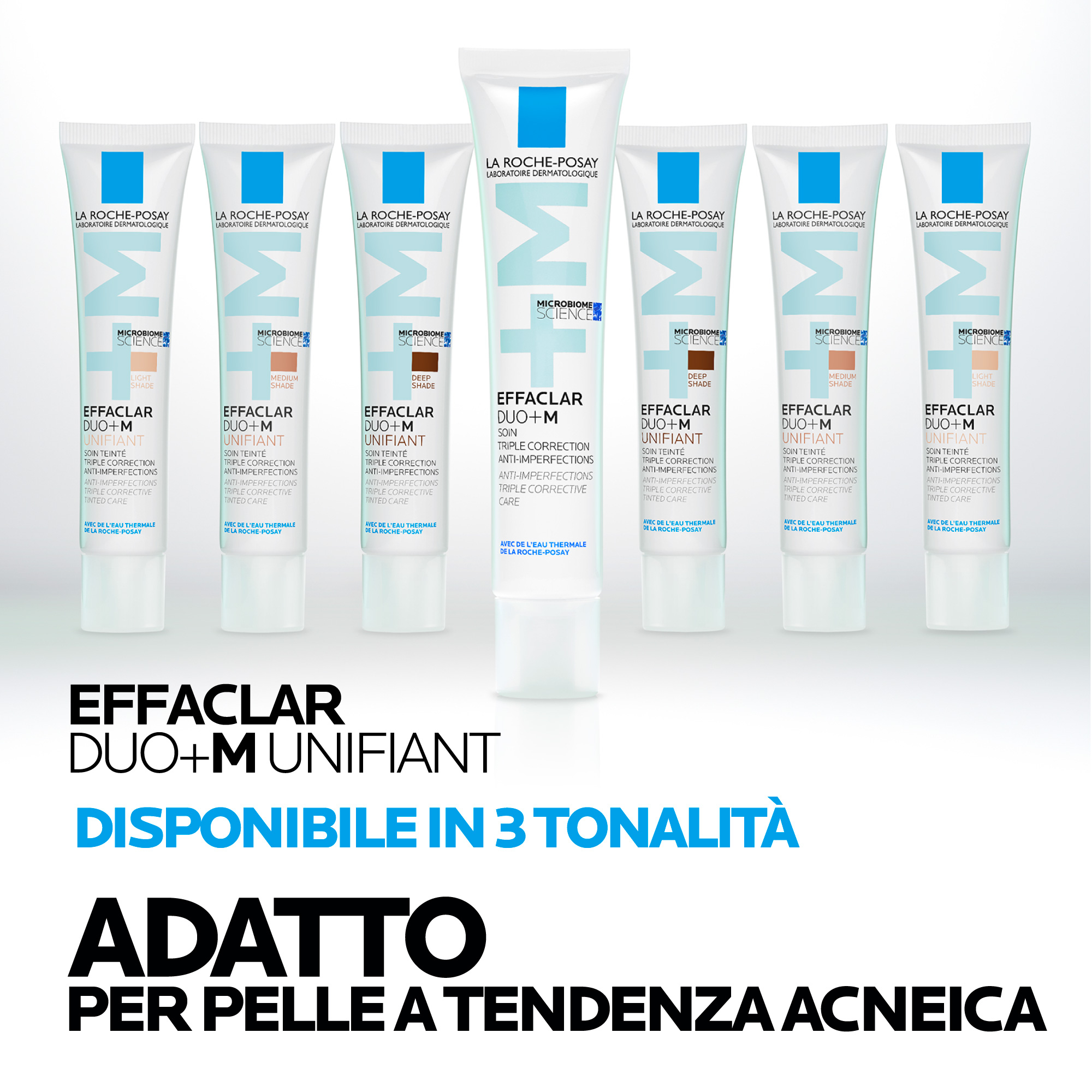 La Roche-Posay Effaclar Duo+M Unifiant Medium trattamento correttivo uniformante e purificante con nuovo attivo phylobioma e niacinamide 40ml