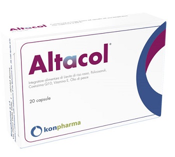 Altacol - Integratore per il colesterolo - 20 Capsule
