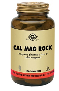 Solgar Cal Mag Rock Integratore Calcio e Magnesio 100 Tavolette Solgar Cal Mag Rock Integratore Calcio e Magnesio 100 Tavolette