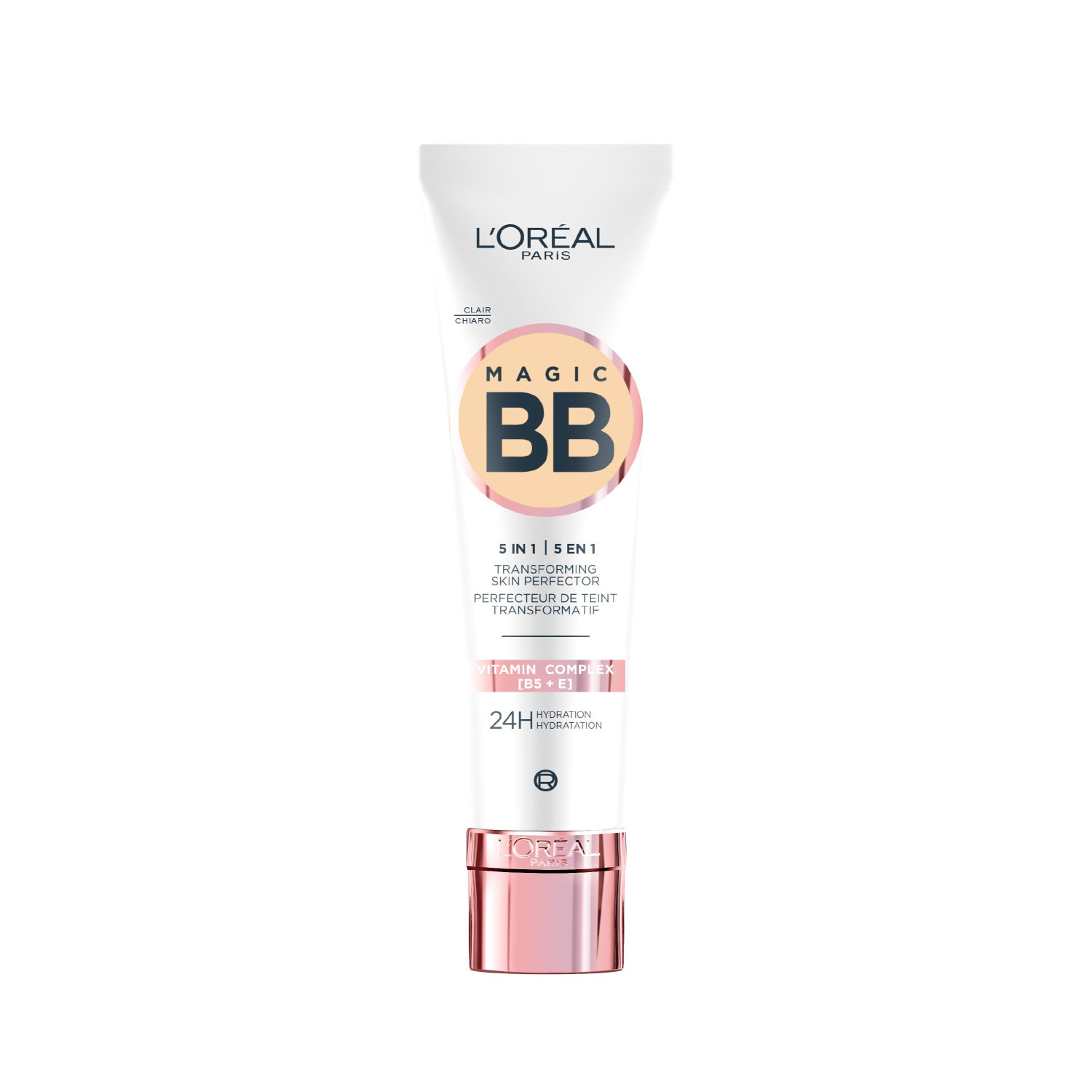 L'Oréal Paris MakeUp BB Cream C'est Magique, Crema Colorata Idratante e Uniformante, 02 Light, 30 ml
