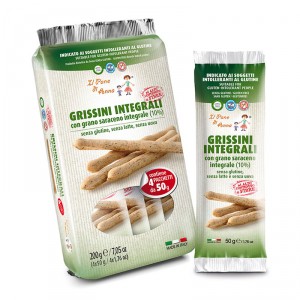 Il Pane Anna Grissini Integrali Senza Latte 200 g Il Pane Anna Grissini Integrali Senza Latte 200 g