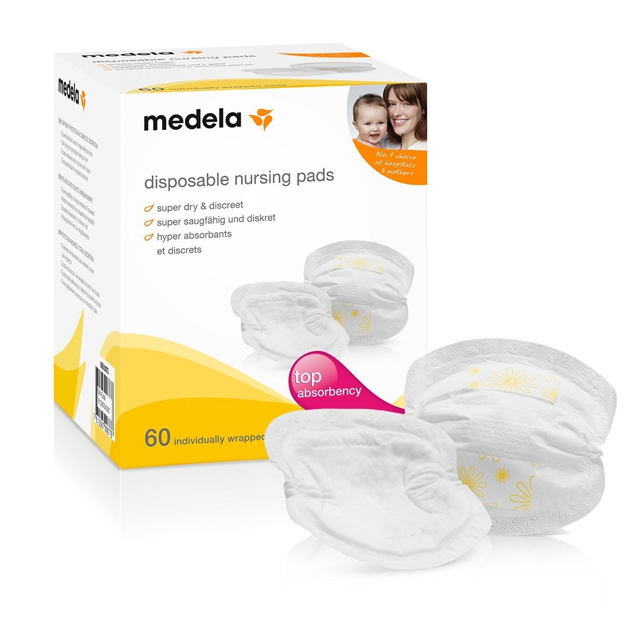 Medela Coppette Assorbilatte Usa E Getta 60 Pezzi