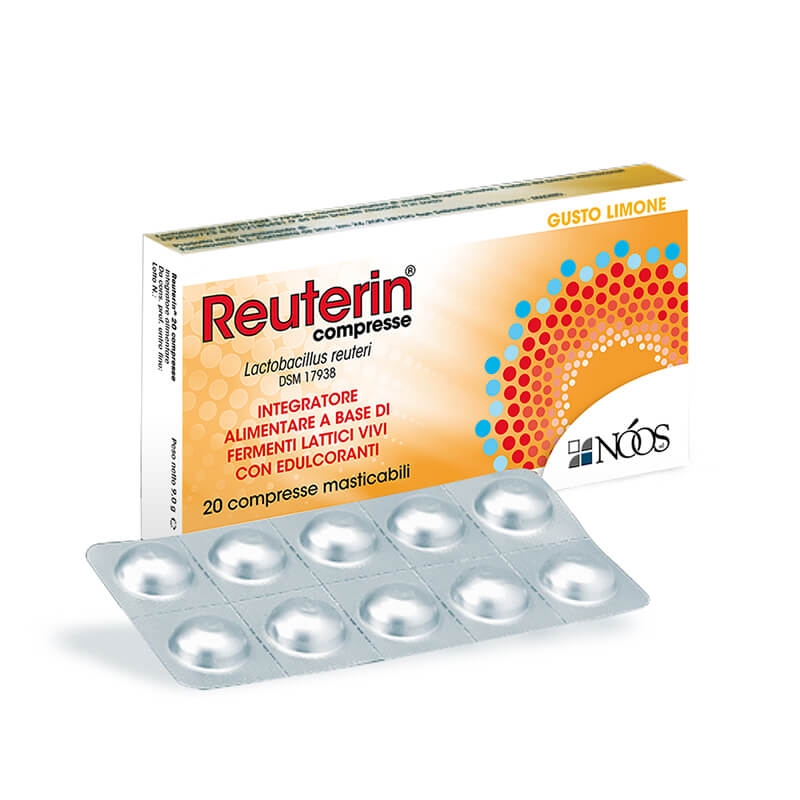 Nòos Reuterin Integratore di Fermenti Lattici 30 Compresse Nòos Reuterin Integratore di Fermenti Lattici 30 Compresse