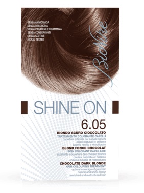 Bionike Shine-On 6.05 Biondo Scuro Cioccolato Trattamento Colorante Capelli Bionike Shine-On 6.05 Biondo Scuro Cioccolato Trattamento Colorante Capelli