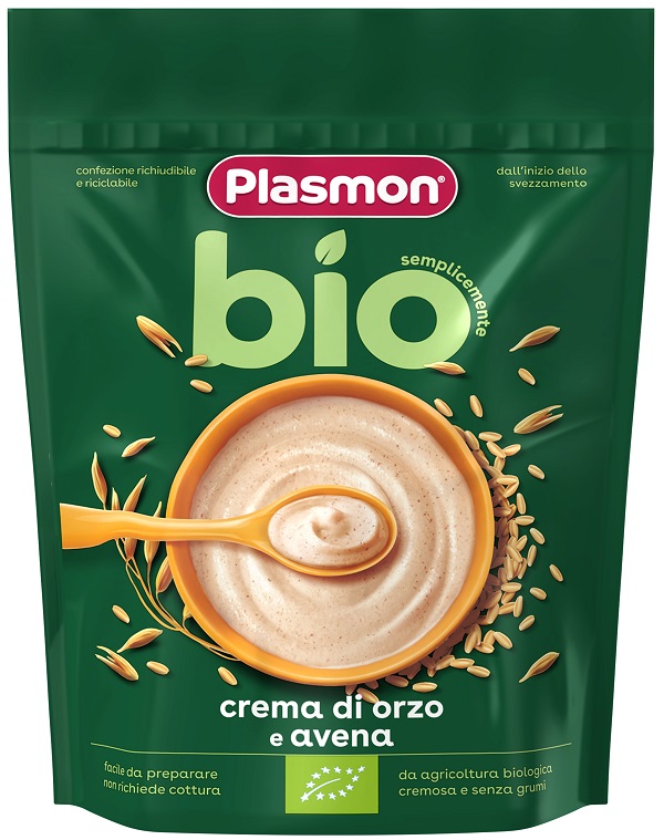 PLASMON CEREALI BIO AVENA/ORZO