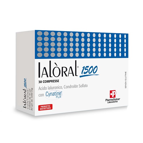PharmaSuisse Ialoral 1500 Integratore Benessere Articolare 30 Compresse