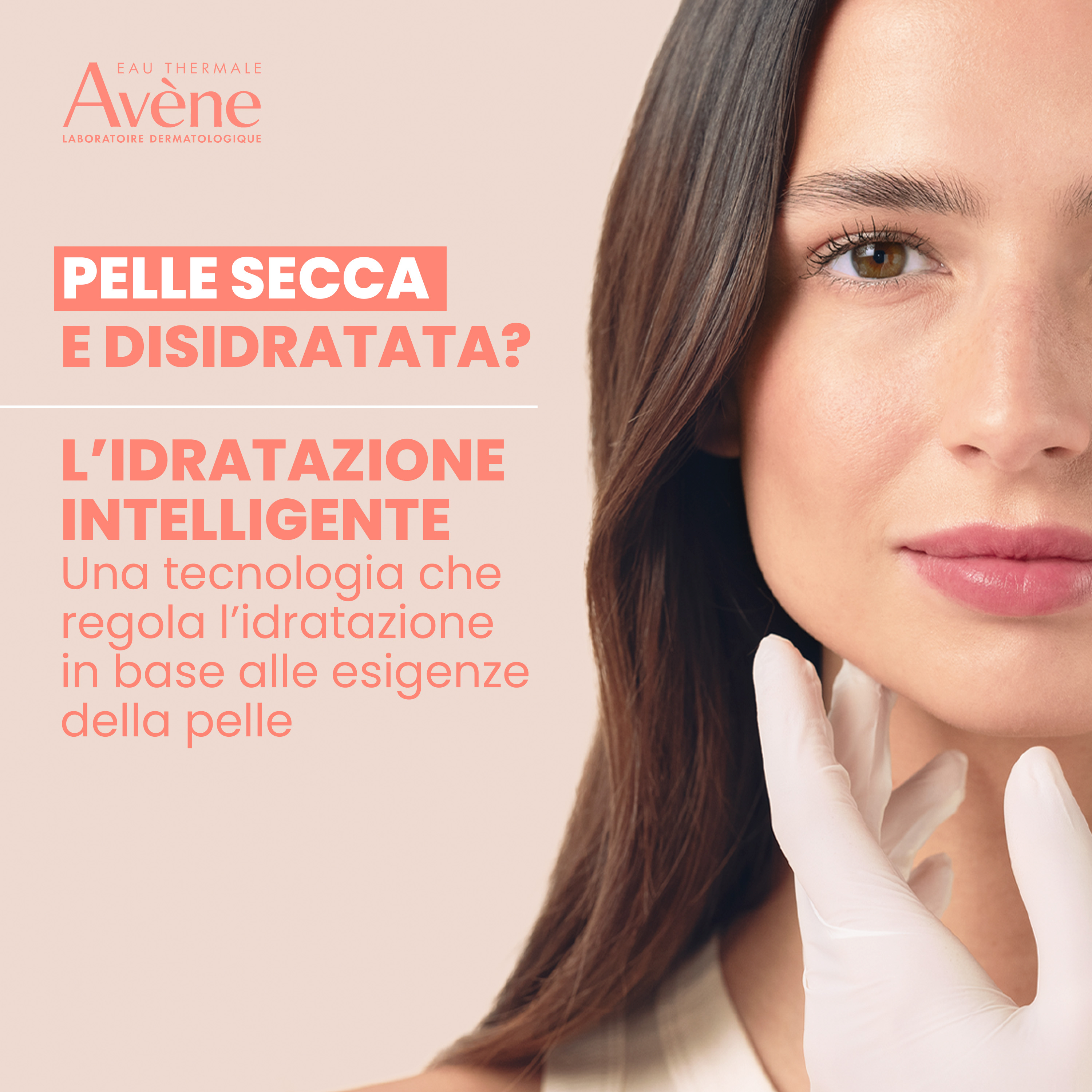 Eau Thermale Avène Hydrance Aqua Gel-Crema Idratante, Trattamento 4in1 (giorno, notte, maschera e contorno occhi), Idratazione 72h, con Aloe vera e Acido ialuronico, Pelle secca e disidratata, 50ml 