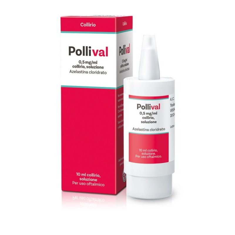 Pollival 0,5 mg/ml - Collirio Antistaminico Per Uso Oftalmico 10 Ml