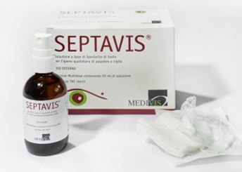 Septavis Soluzione Sterile Pulizia Oculare 50 ml + 50 Garze TNT Sterili Septavis Soluzione Sterile Pulizia Oculare 50 ml + 50 Garze TNT Sterili