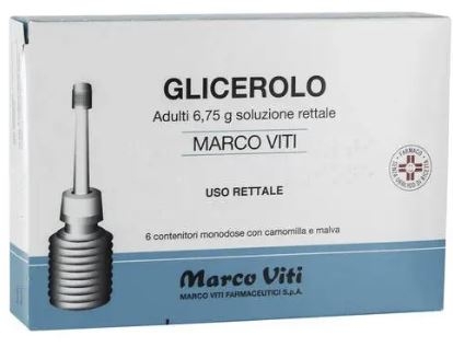 Glicerolo Adulti Marco Viti 6 Contenitori 6,75g  Glicerolo Adulti Marco Viti 6 Contenitori 6,75g