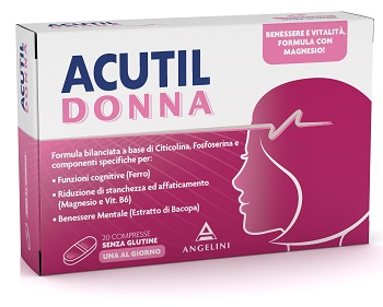 Acutil Donna Integratore Benessere Mentale 20 Compresse Acutil Donna Integratore Benessere Mentale 20 Compresse