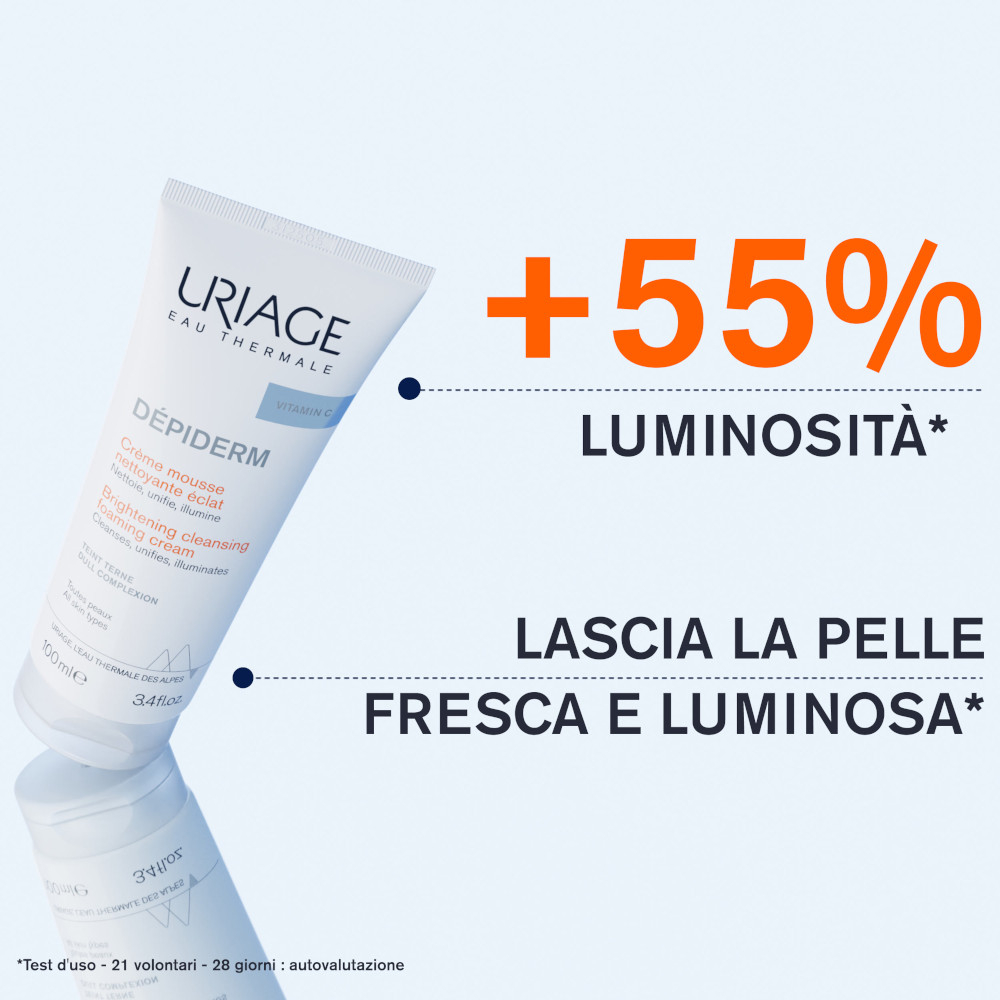 Uriage Dépiderm Mousse Detergente Illuminante 100 ml Uriage Dépiderm Mousse Detergente Illuminante 100 ml
