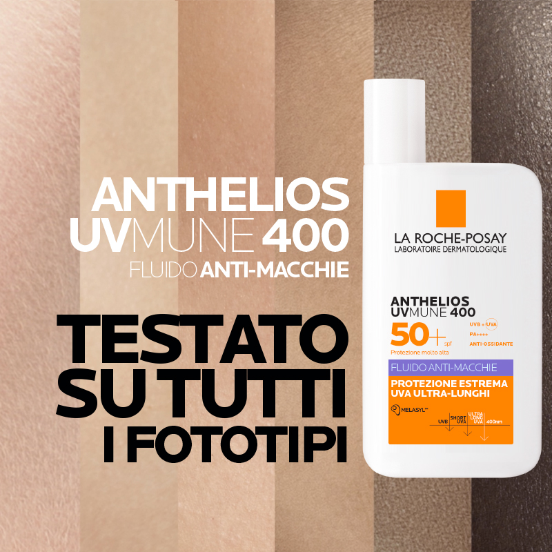 La Roche-Posay - Anthelios Uvmune 400 Fluido Anti-Macchie SPF50+ Viso 50 ml